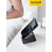 Lamicall Cell Phone Stand, Desk Phone Holder Cradle, Compatible with Phone 12 Mini 11 Pro Xs Max XR X 8 7 6 Plus SE, All Smartphones Charging Dock, Office Desktop Accessories - Silver